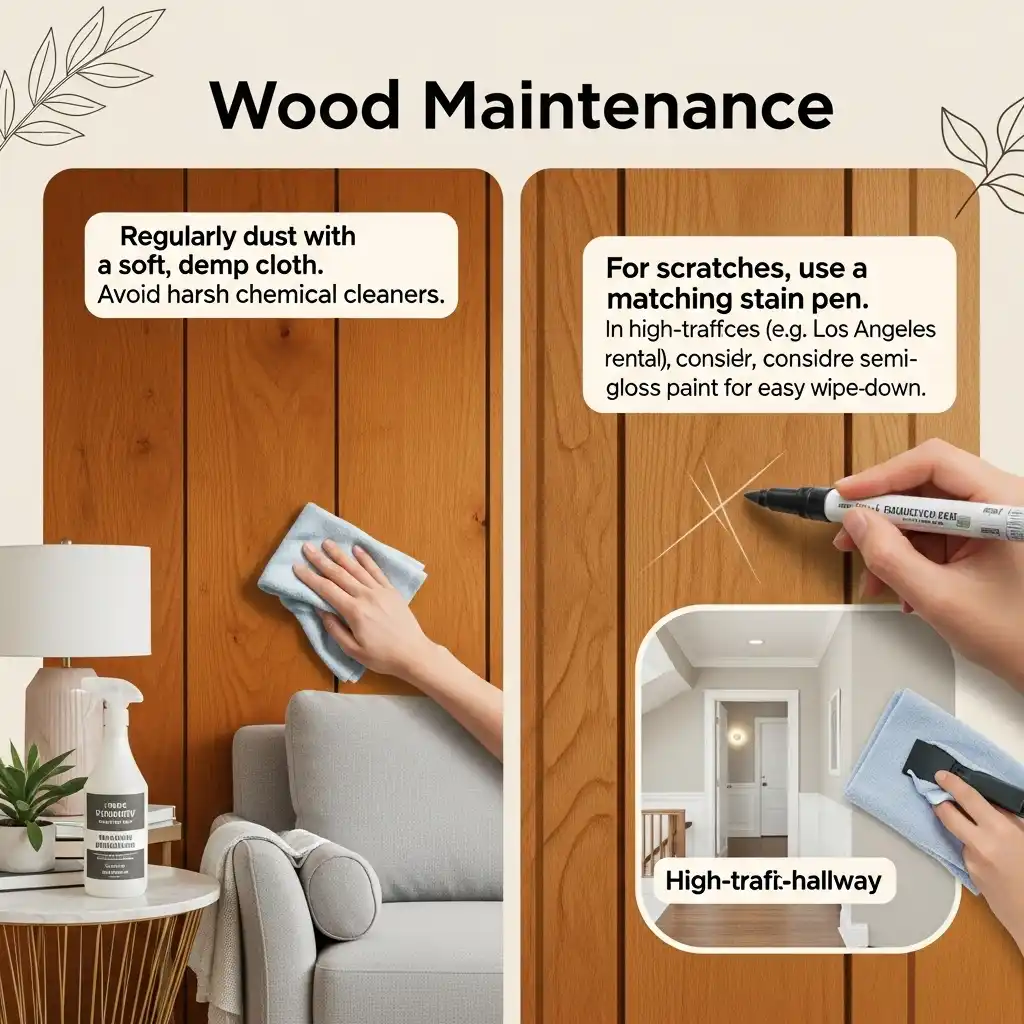 Wood Wall Paneling Long-Term Maintenance Tips