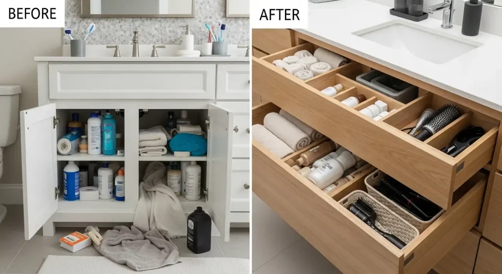 Choose the Right Vanity for Maximum Storage