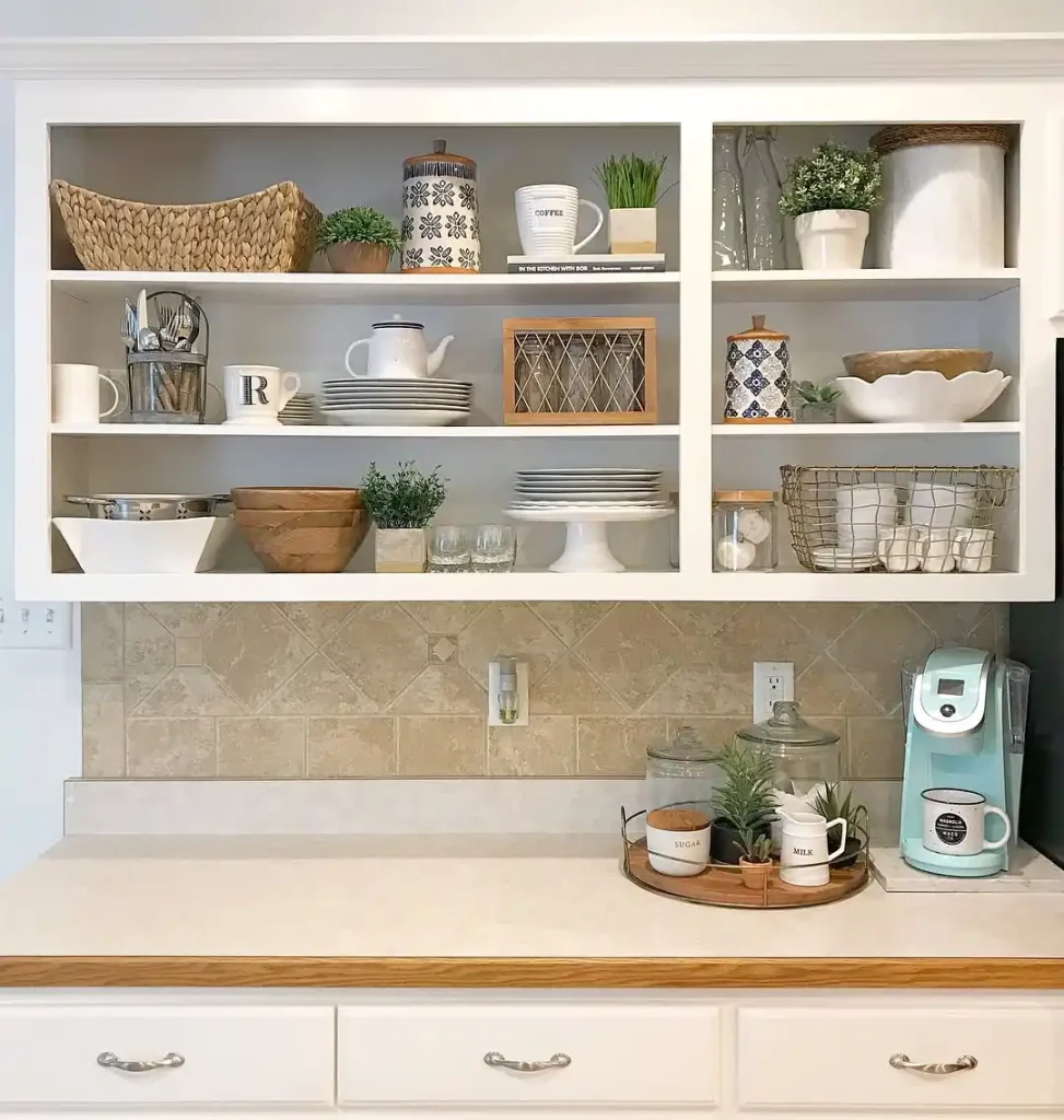 Coffee Station for a Minimalist Look