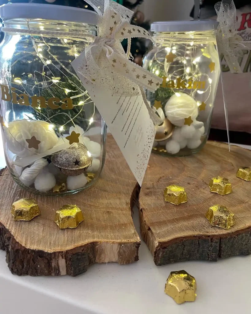 Fill Glass Jars with Fairy Light Magic