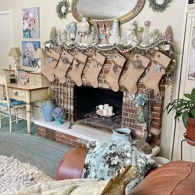 Magnificent French Country Mantel