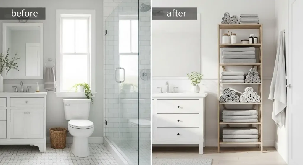 Creative Solutions Exist for Storing Towels