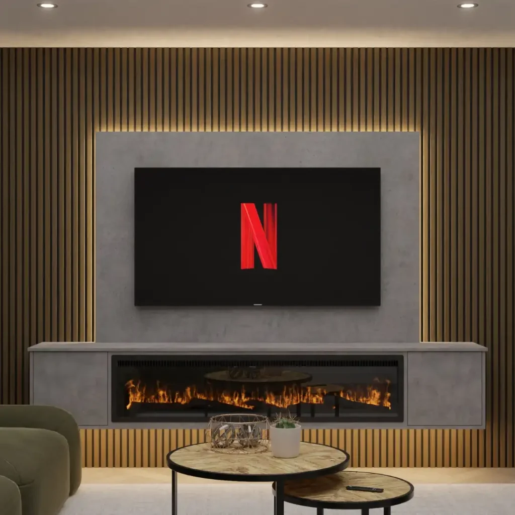 Wood Slat Accent Wall