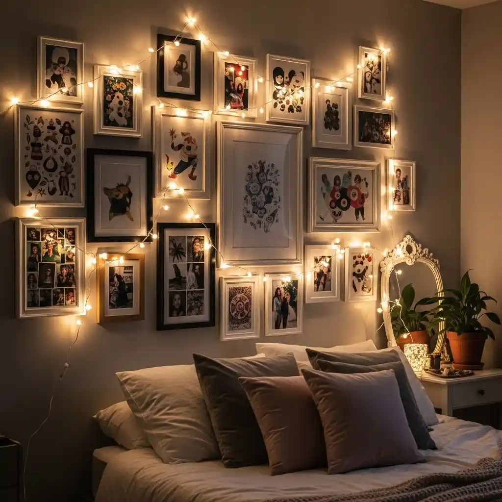 Weave Lights Through a Wall Gallery