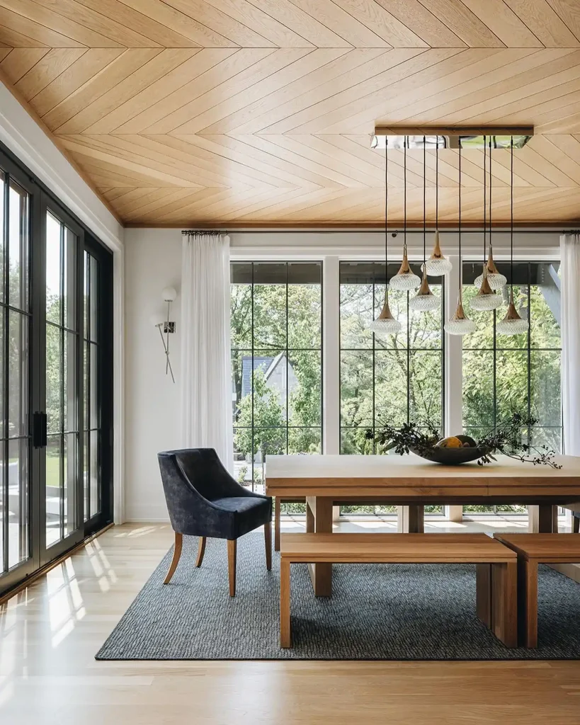 Herringbone or Chevron Pattern