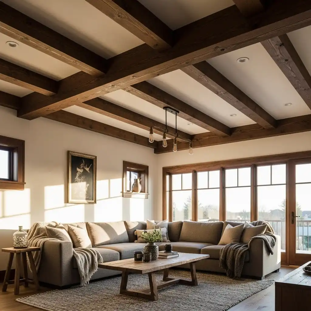 7 Stained Beams to Enhance Natural Grain