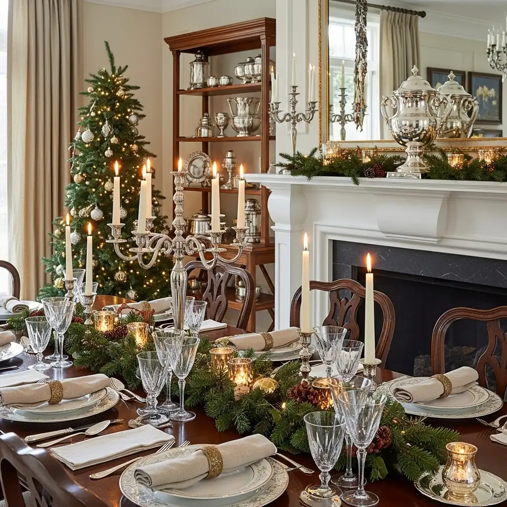 Ralph Lauren Christmas Decor Sophisticated Entertaining Spaces