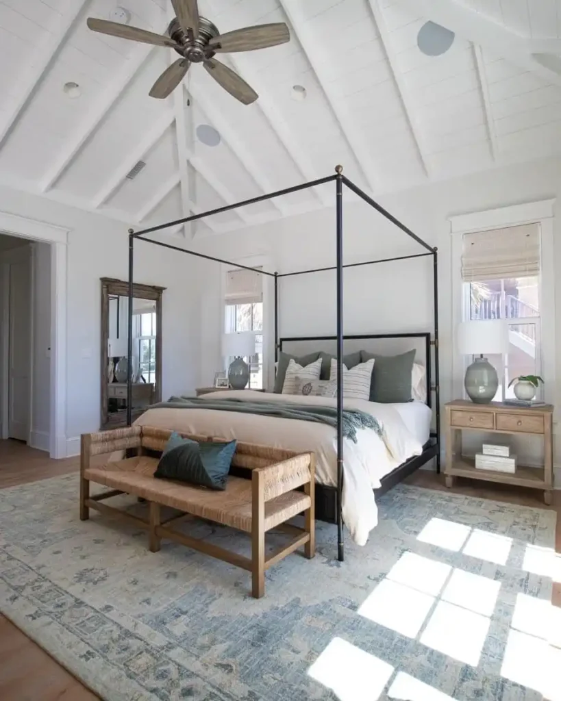 wood beams to define a perimeter border