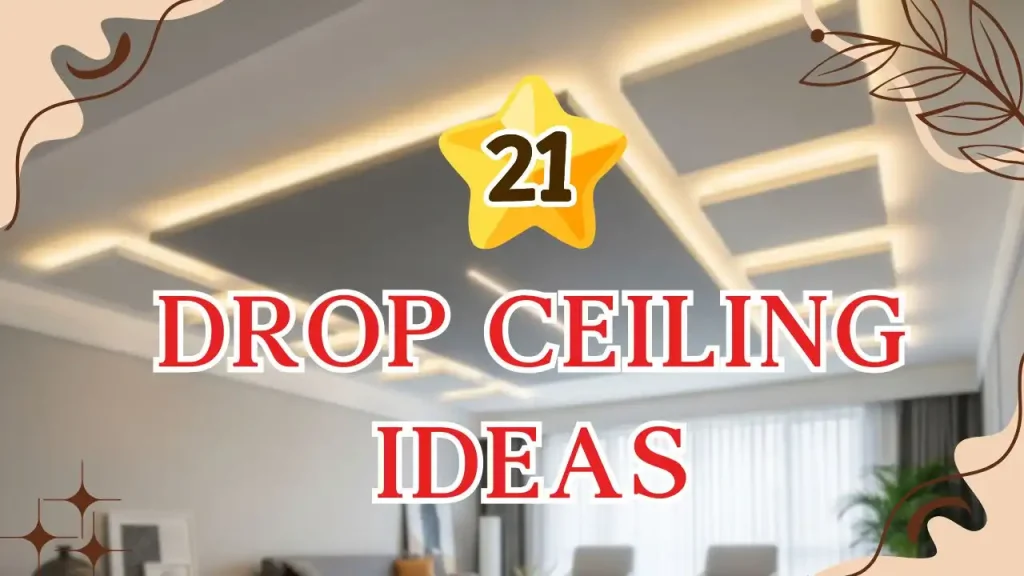 Drop Ceiling Ideas