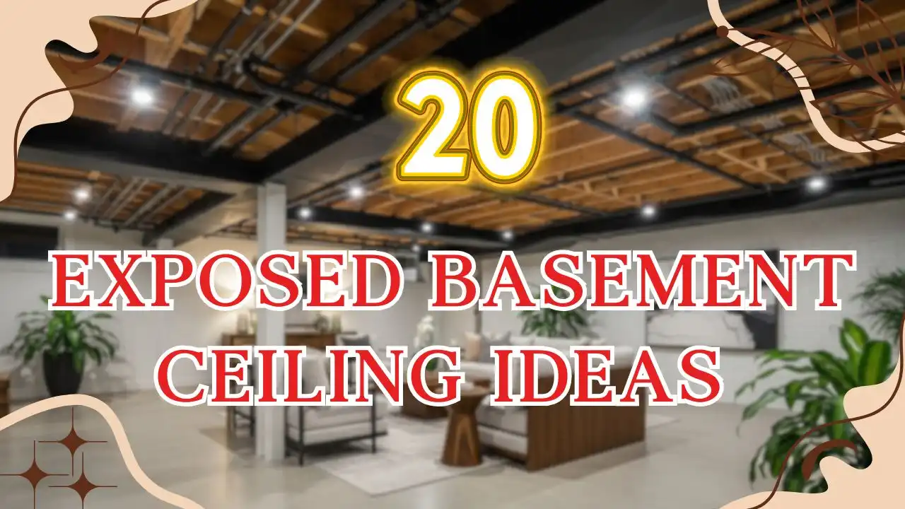 20 Design Ideas for the Exposed Basement Ceiling