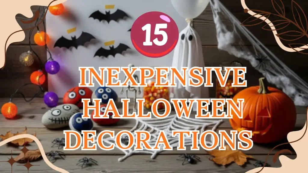 Inexpensive Halloween Decorations