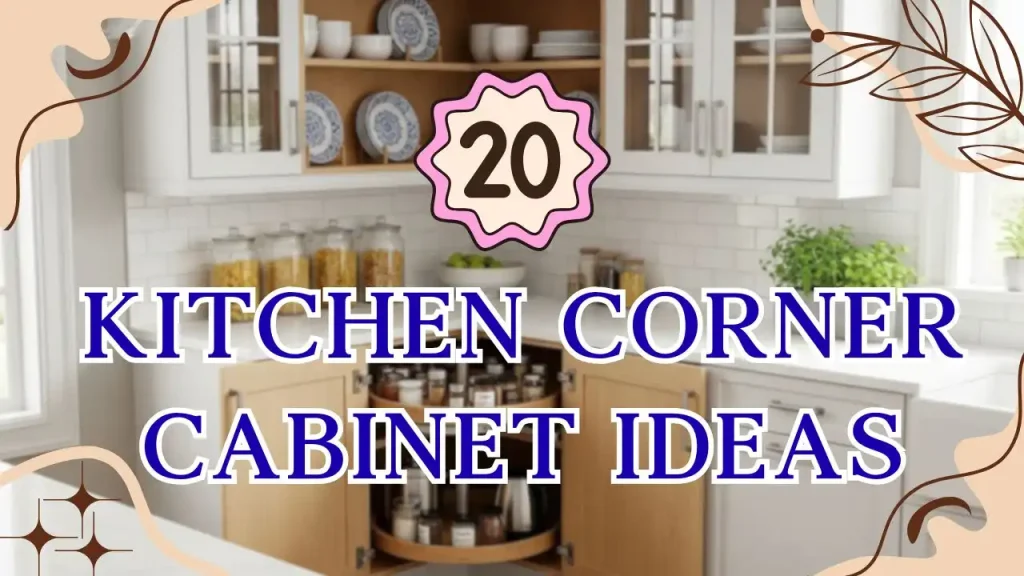 Kitchen Corner Cabinet Ideas