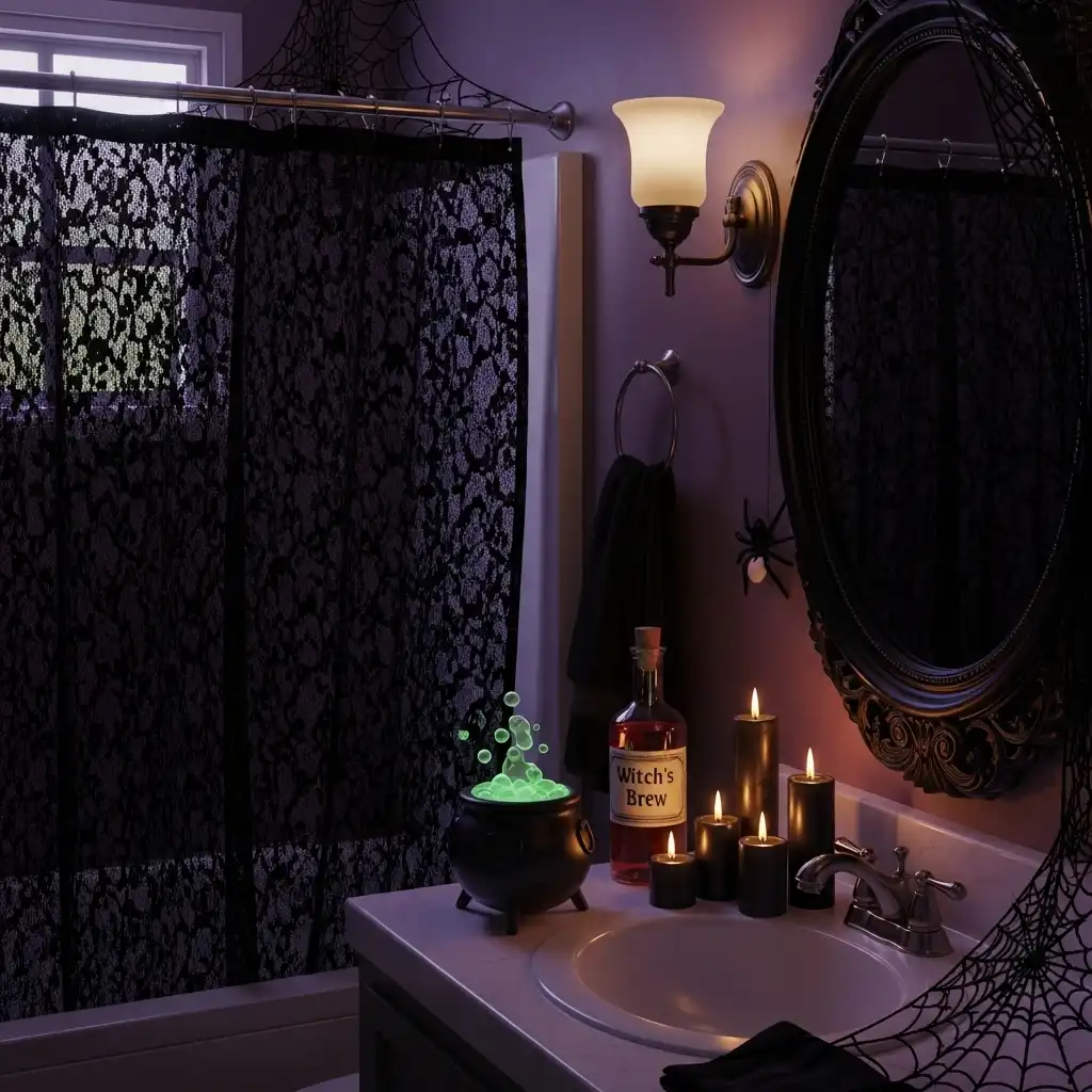 Subtle Witchy Bathroom