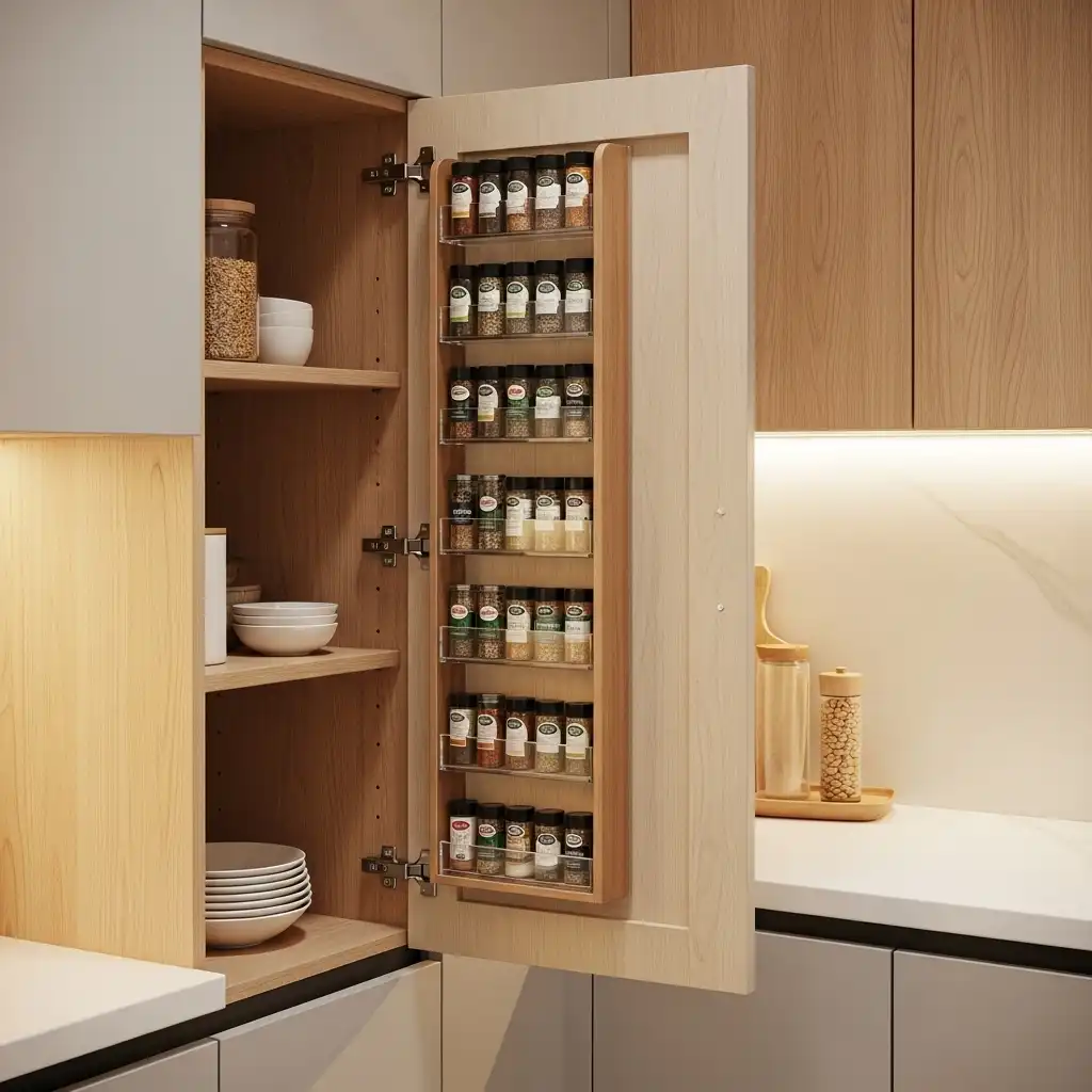 Tiered Spice Rack Door