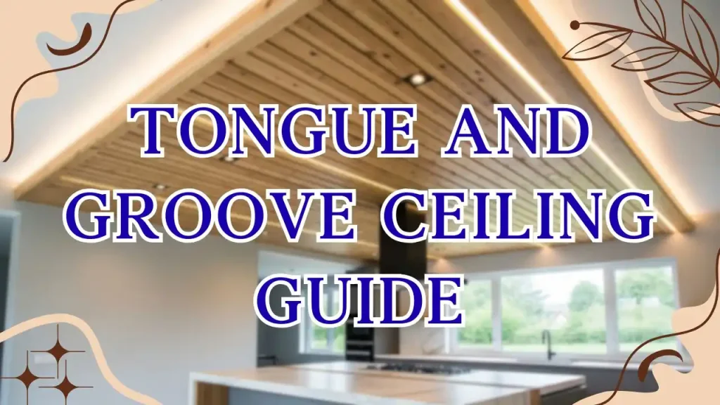 Tongue and Groove Ceiling