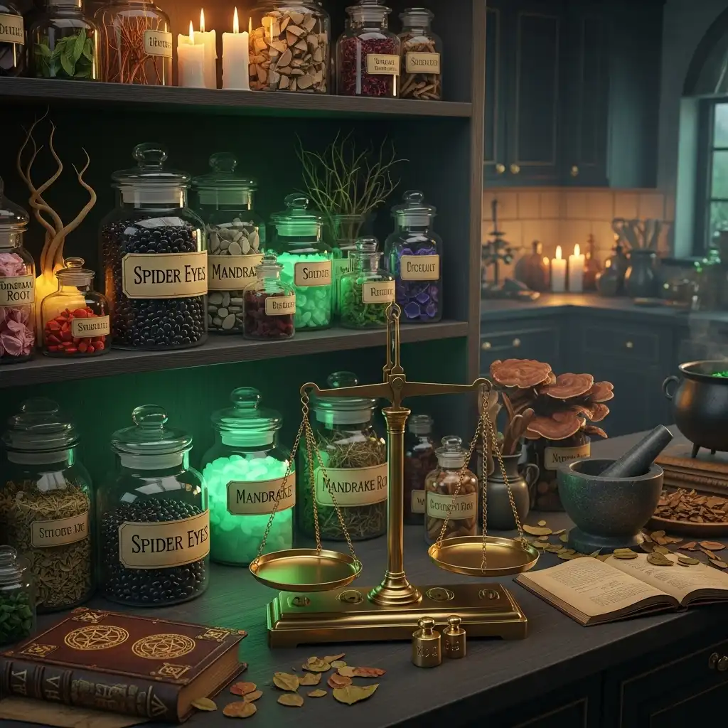 Witchy Apothecary Kitchen