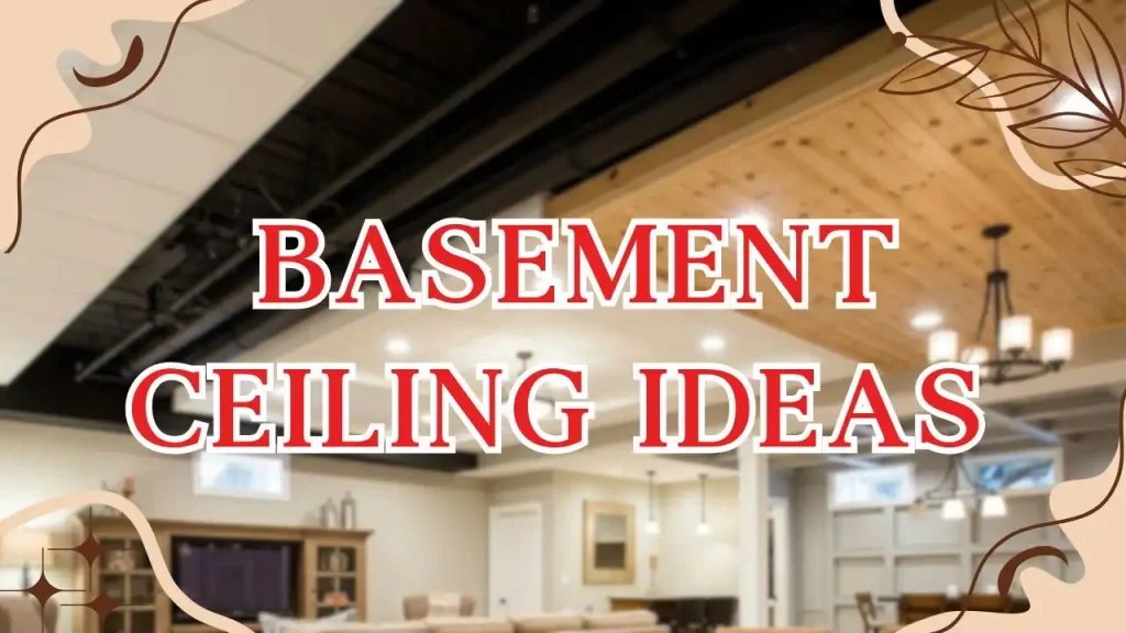 basement ceiling ideas