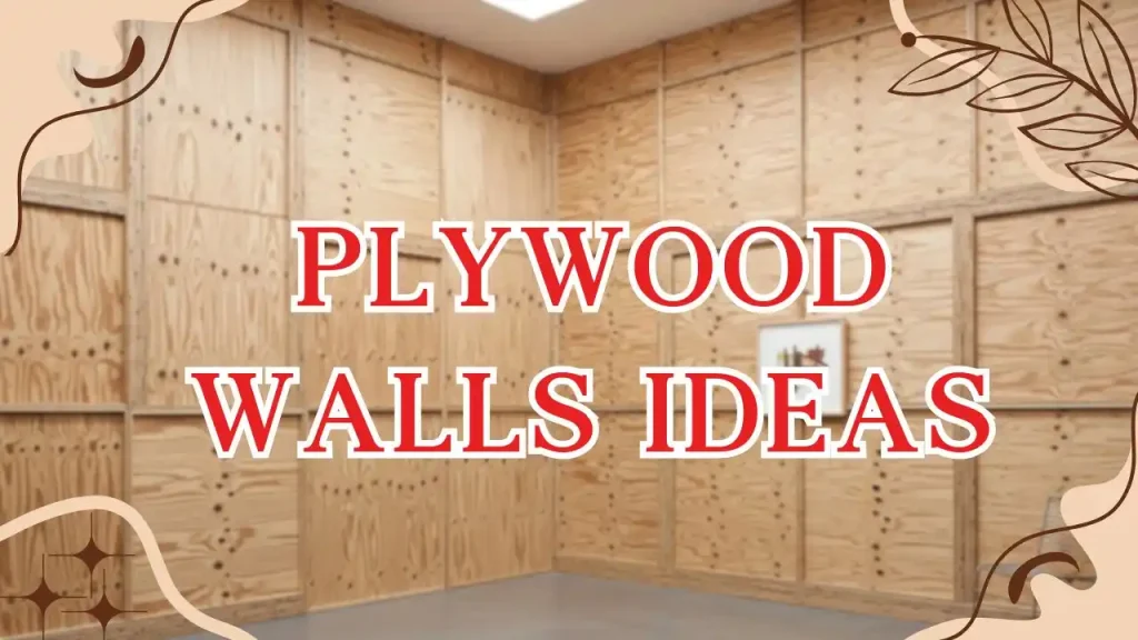plywood walls