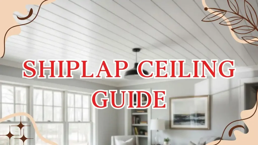 shiplap ceiling