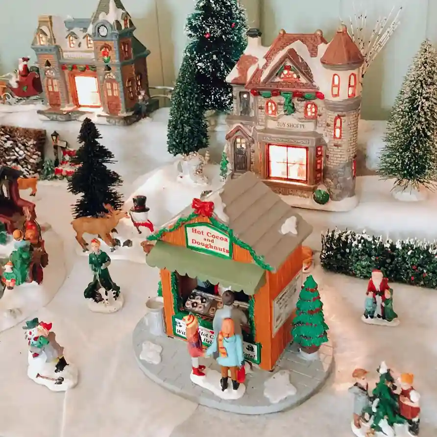 Christmas Village Display