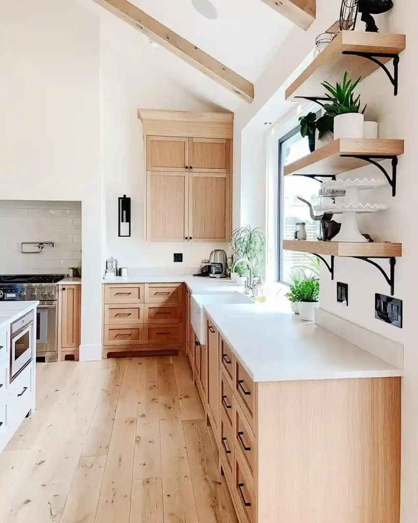 Vaulted Ceiling Kitchen ideas statement lighting