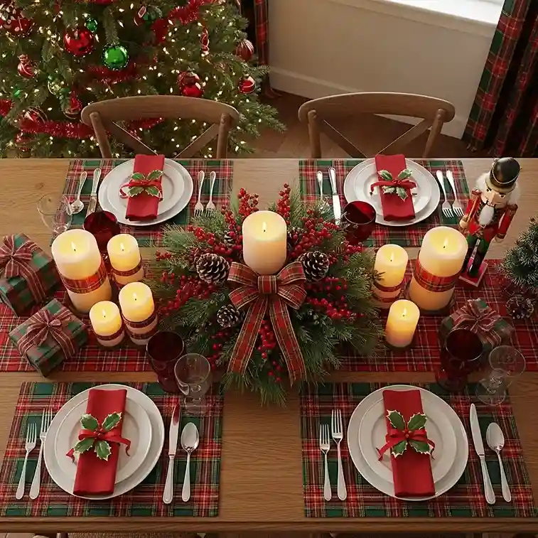 Classic Red and Green Color Palette