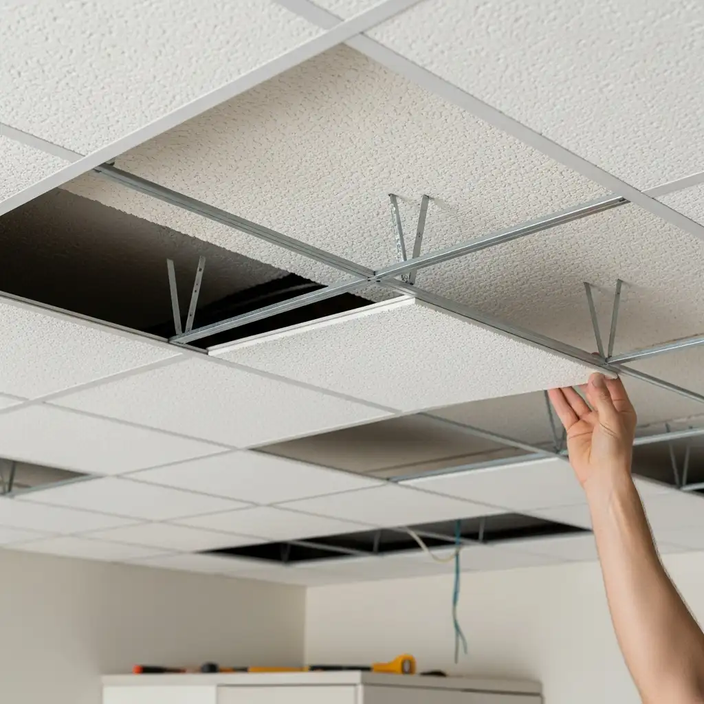 Drop Ceiling or Suspended Ceiling