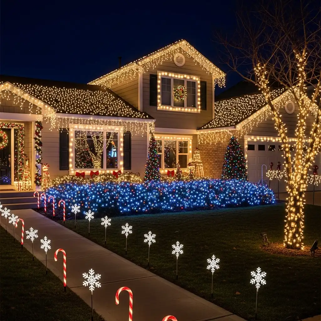 Light Display Ideas That Wow on Christmas