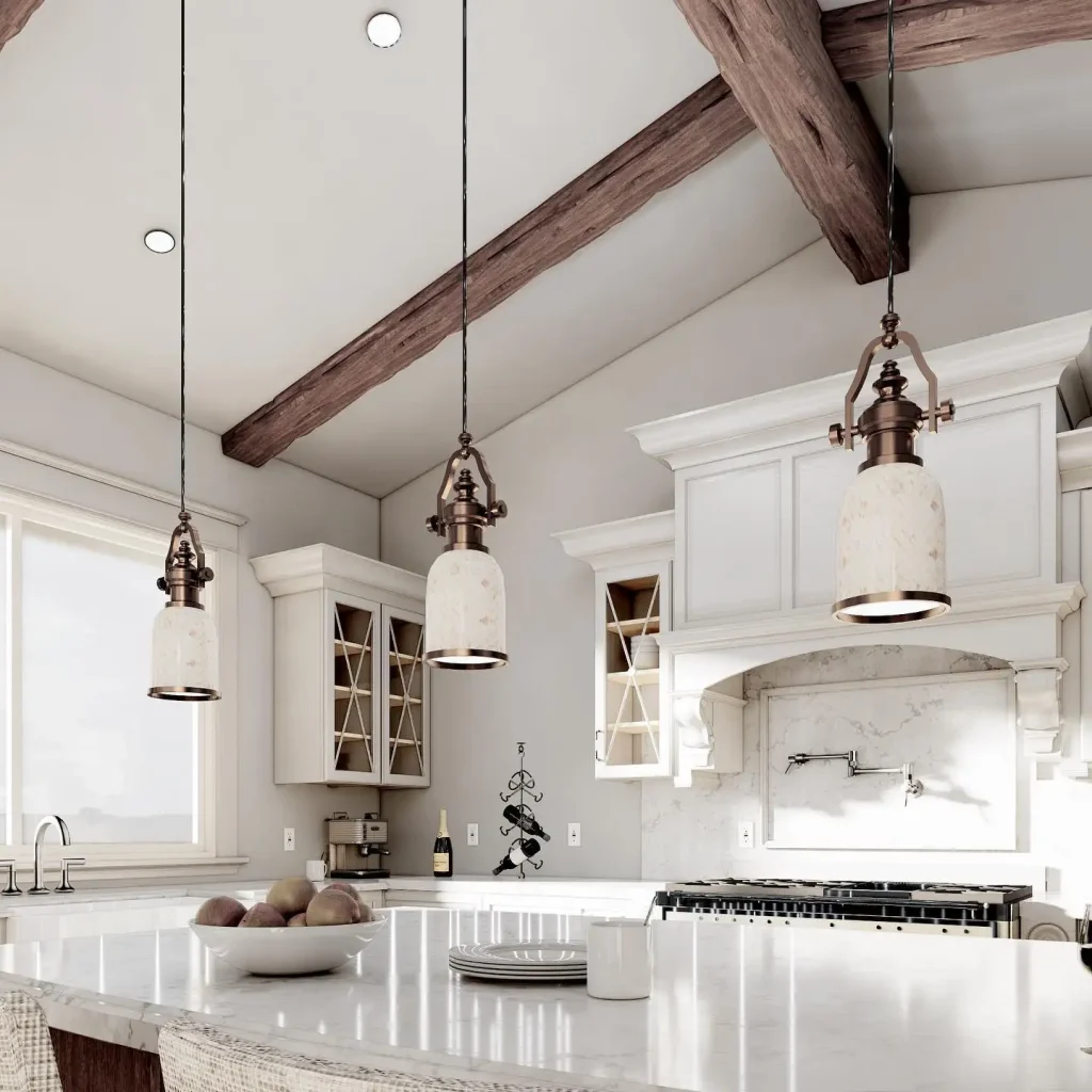 Space with a Prominent Range Hood