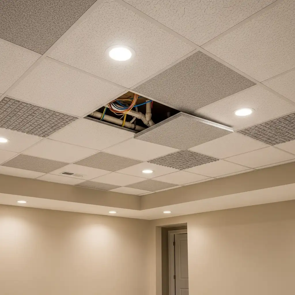 Practical and Versatile Drop Ceilings