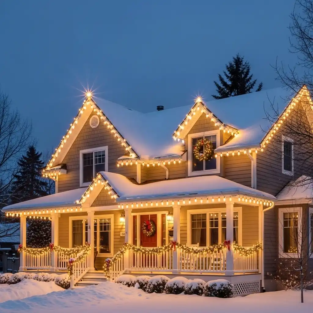 Exterior Lighting Warm White Bulbs
