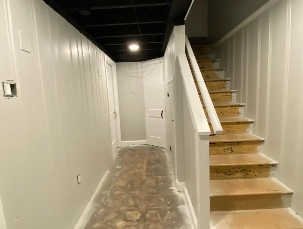 Classic All-Black Ceiling