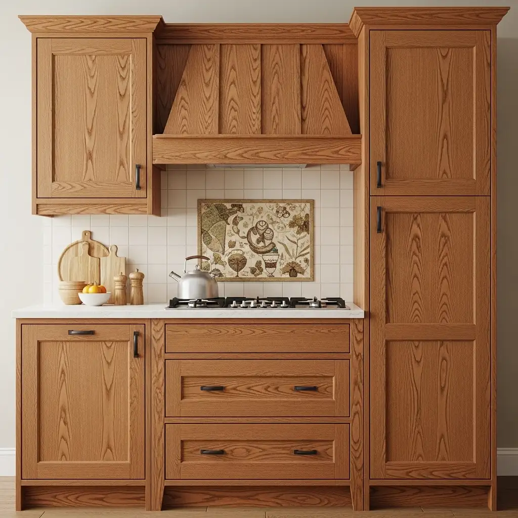 Quarter-Sawn Oak Character