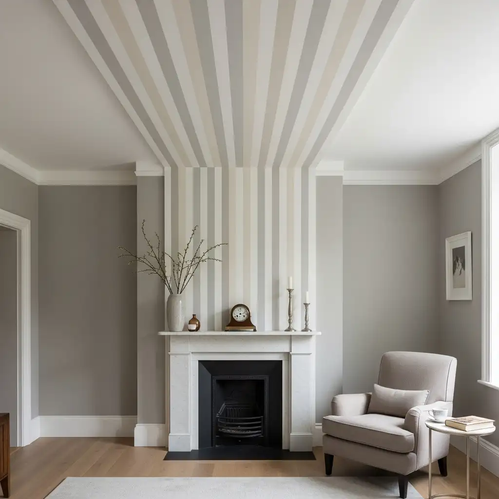 Creating Height with Vertical Stripes