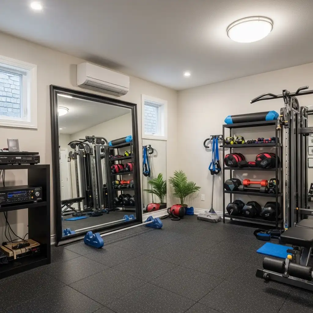 Home Gym and Fitness Studio