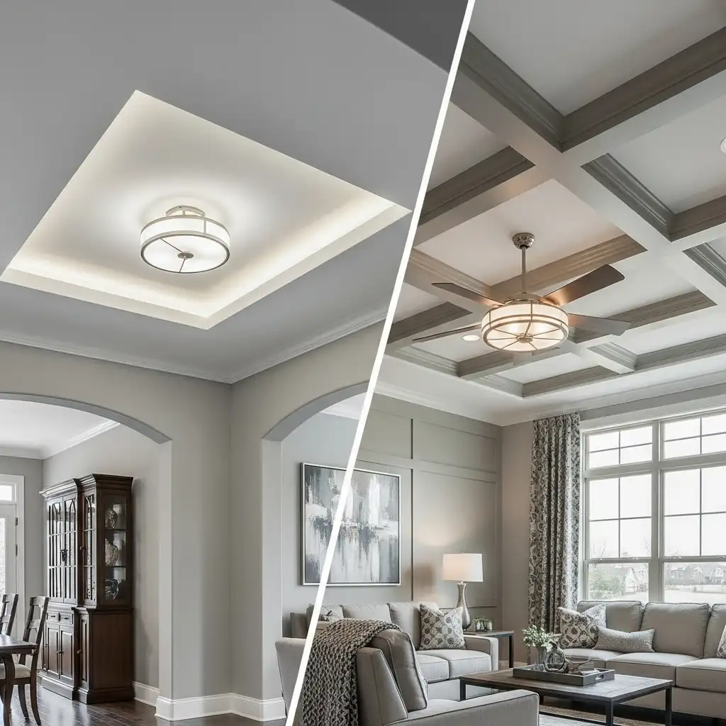 Ceiling Design Living Room practical Considerations