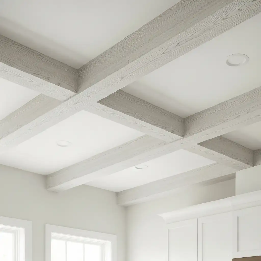 Whitewashed Beam Cottage Style