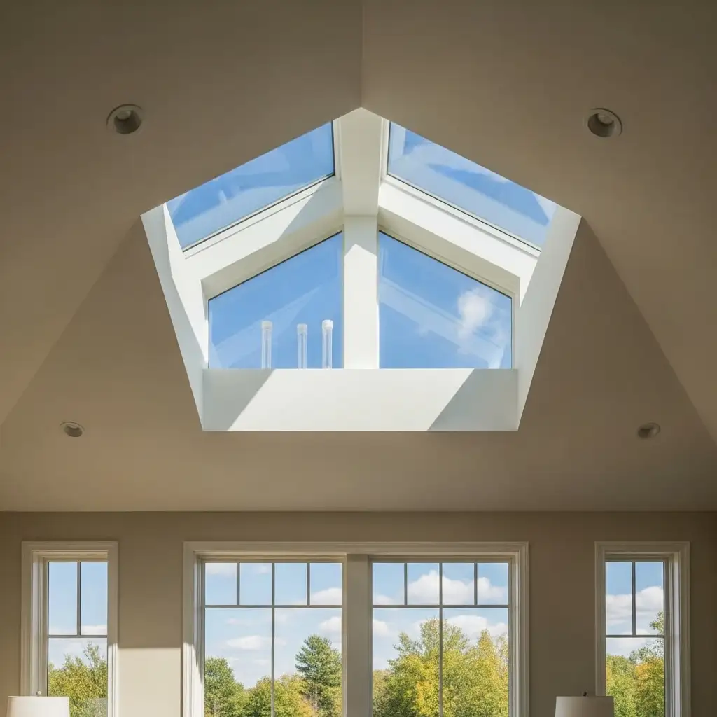 Vaulted Ceilings Skylights and Natural Light
