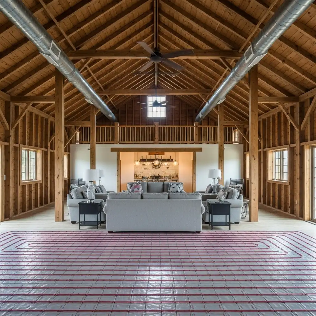 Barn House Heating and Cooling Challenges