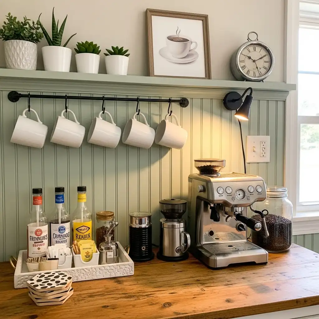 Coffee Station Backdrop