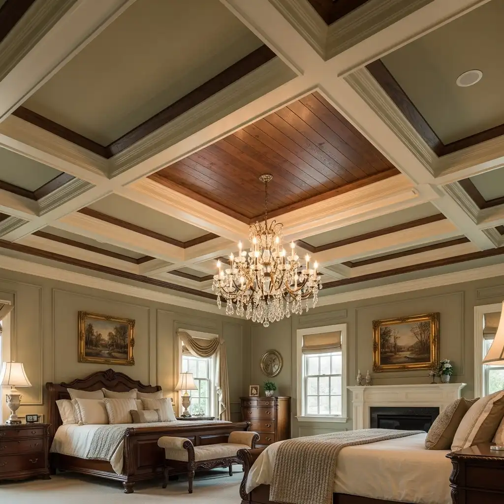 bedroom ceiling design ideas Traditional