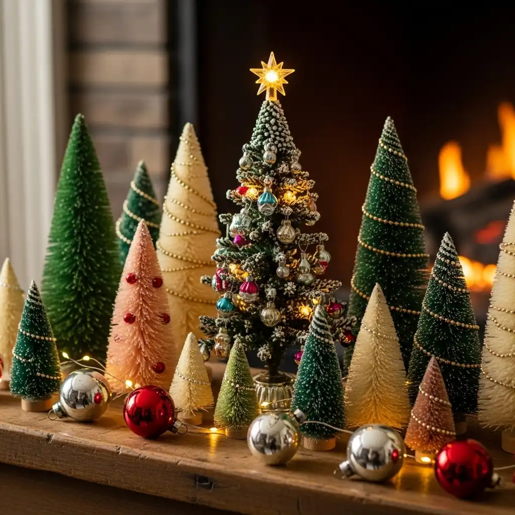 Vintage Christmas Tree Tabletop