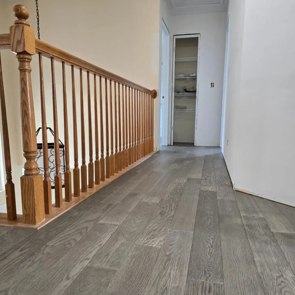 Hardwood Gray and Contemporary