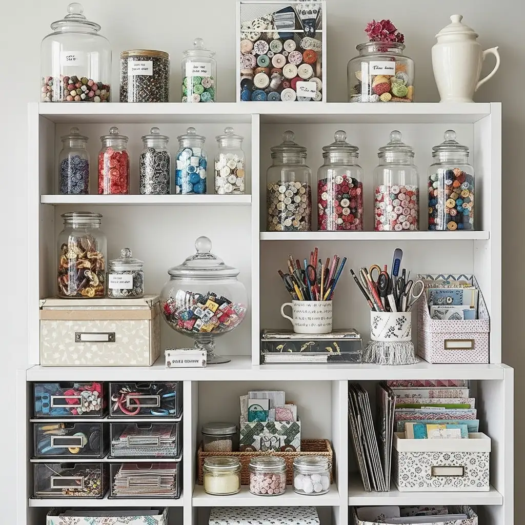 Display and Storage Combination