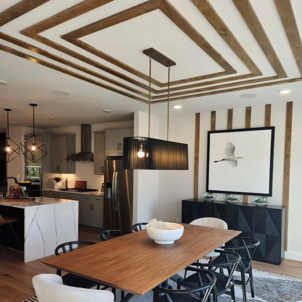 Accent Ceiling and Accent wall