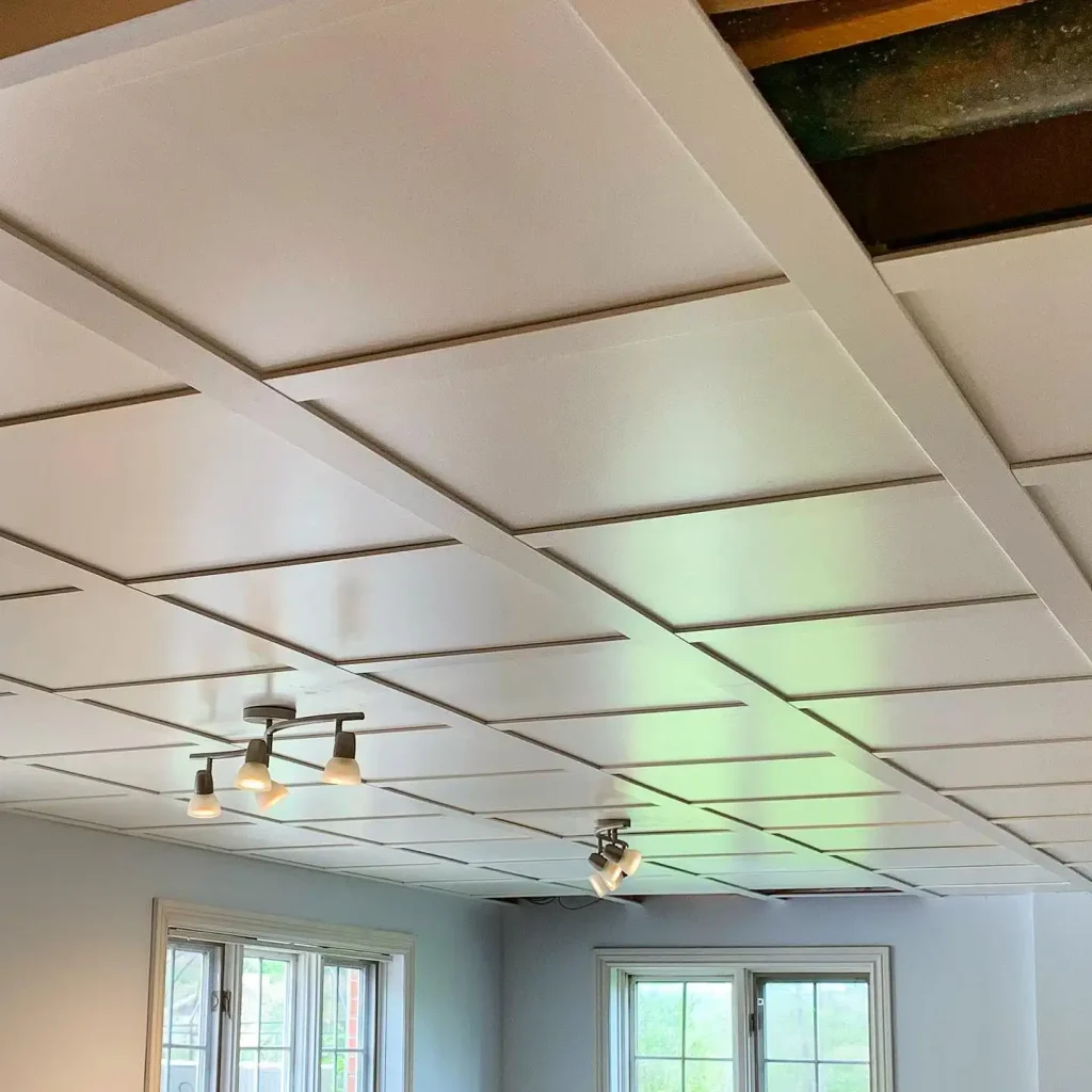 Drop-In Grid Tiles ceiling