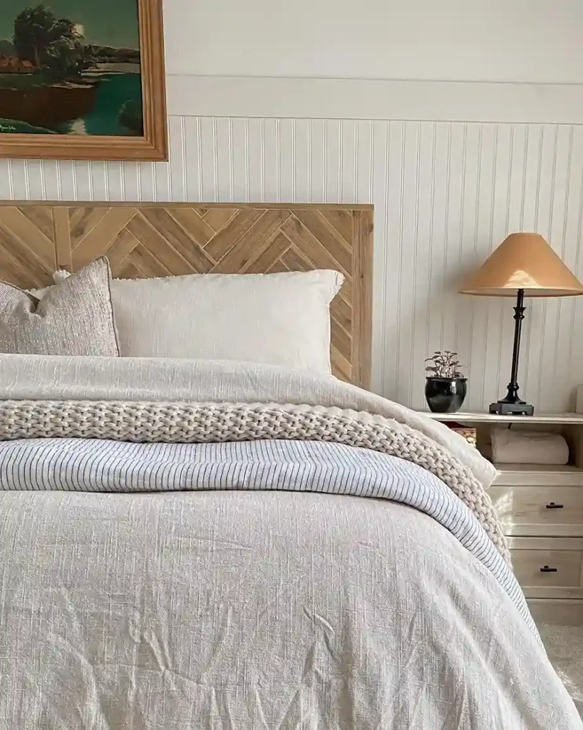 Beadboard Wall Accent Ideas Bedroom Headboard Wall
