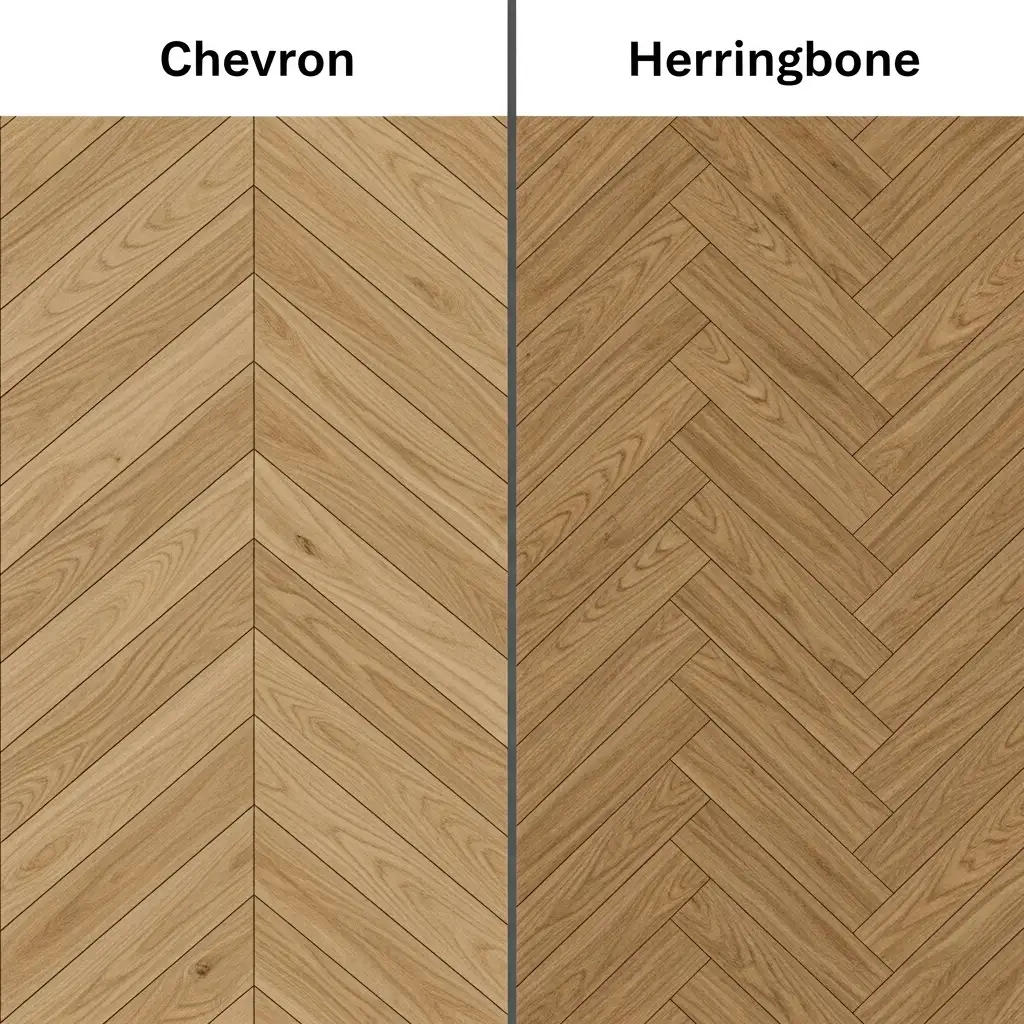 Chevron vs. Herringbone