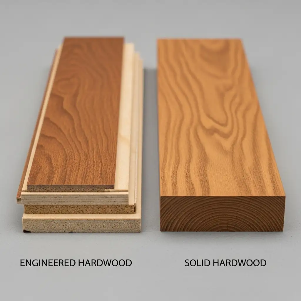 Engineered vs Solid Hardwood