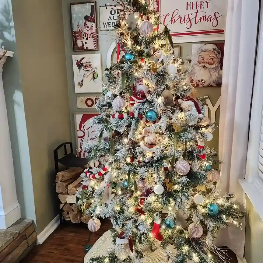 Vintage Ornament Styles trees